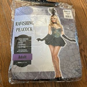 Ravishing peacock Halloween costume